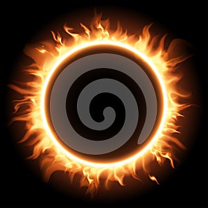 Fire hole template design