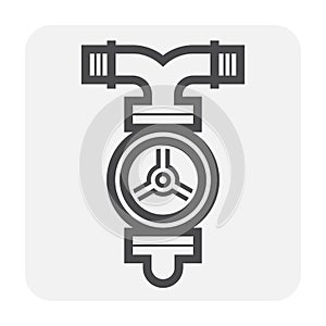 Fire hose icon