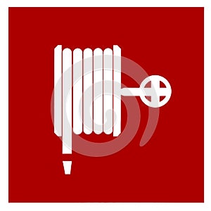 Fire hose symbol