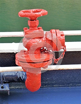 Fire Hydrant on a cruise ship