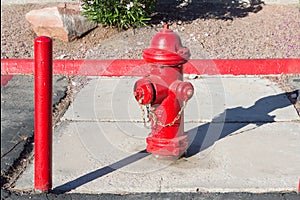 Fire hydrant on floor