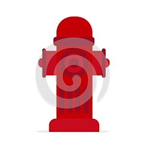 Fire hydrant icon, vector illustration