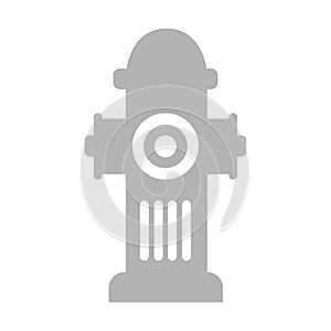 Fire hydrant icon, vector illustration
