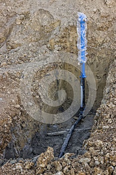 Fire hydrant installation