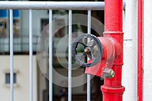 Fire hydrant outlet water with gate valve