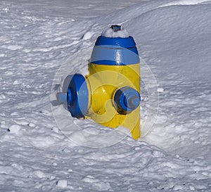 Fire Hydrant In Snow