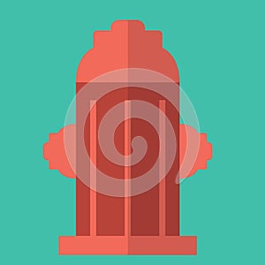 fire hydrant. Vector illustration decorative design