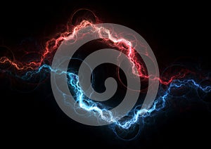 Fire and ice plasma and energy electrical lightning