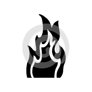 Fire icon vector set. Flame illustration sign collection. Burn symbol. Hot logo.