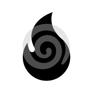 Fire Icon Vector Symbol Design Illustration