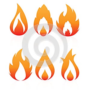 Fire icons