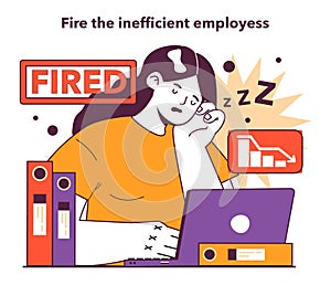 Fire the inefficient employees. Personnel effectiveness evaluation