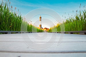 Fire Island Lighthouse on Long Island NY