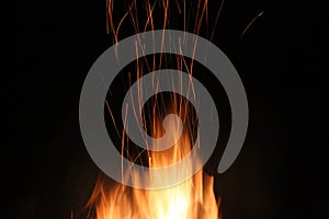 The fire and the lapilli