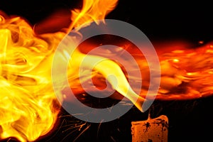 Fire lighting Candle