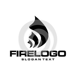 Fire logo concept