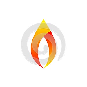 Fire logo design, flame icon, vector icons.