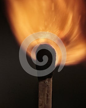 Fire Match Stick strike spark