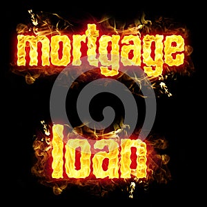 Fire Text Mortgage Loan