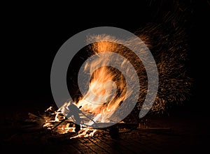 Fire outdoor,kunming