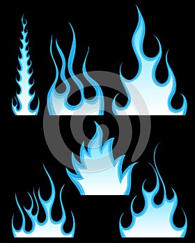 Fire patterns set