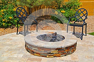 Fire pit photo