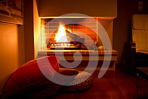 Fire place photo