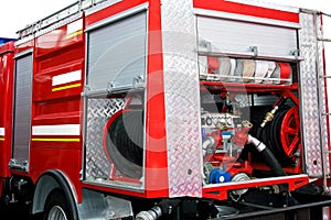 Fire pump engine