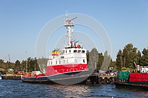 Fire rescue ship