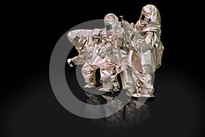 Fire-resistant clothes