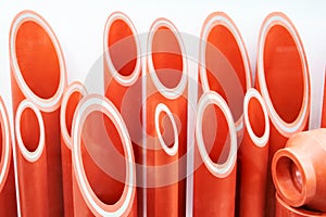 Fire resistant polypropylene pipes