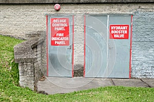 Fire and safety signage