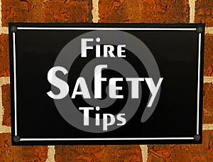 Fire Safety Tips