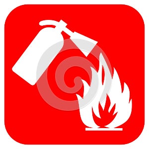 Fire security logo photo