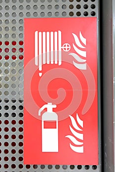 Fire security logo