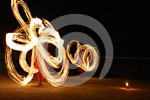 Fire show