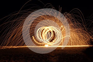 Fire show at koh samet