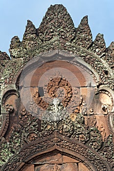 fire shrine, Banteay Srei temple, Cambodia