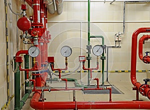 Fire sprinkler control system
