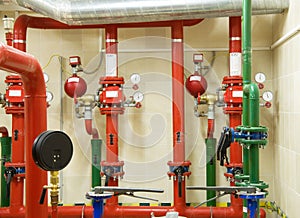 Fire sprinkler control system