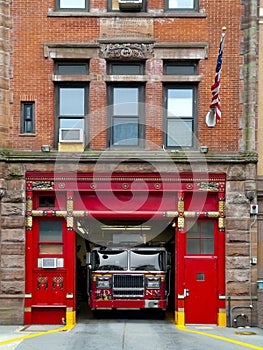 Fire Station in Manhattan