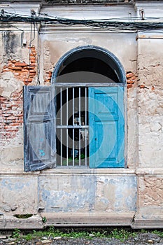 Fire station window