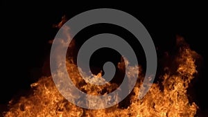 Fire Strike Motion Graphics Animation Background Loop HD