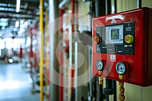 Fire Suppression System Control Panel