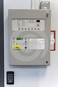 fire suppression system control panel