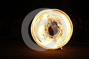 Fire swirl