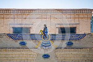 Fire temple in Yazd. Iran