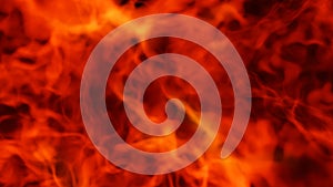 Fire texture background, abstract orange flames pattern