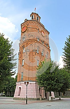 Fire tower with clock (1911), Vinnytsia, Ukraine