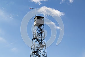 Fire tower at Mount Beacon